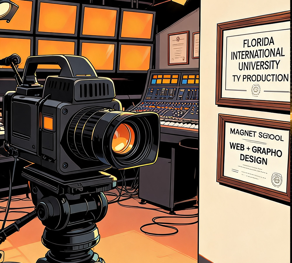 Formally Trained - FIU TV Production studio
